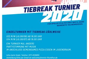 Tiebreak Turnier 16.02.2020
