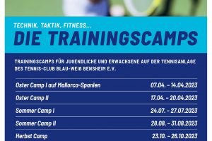 Trainingscamps 2023