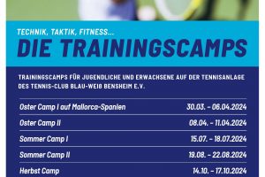 Trainingscamps 2024